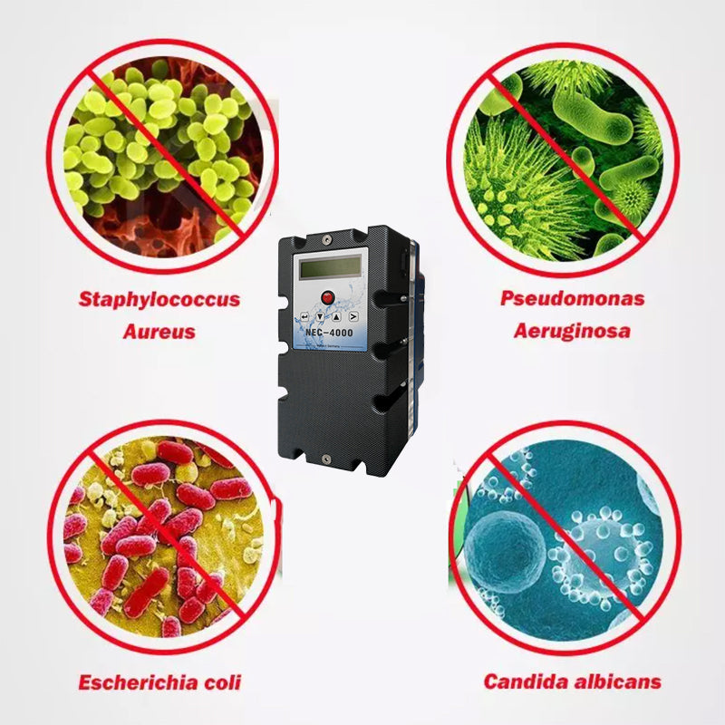 NEC-4000.5 NECON Copper and Silver Ion disinfection System, Suitable for swimming pools of 40-60 cubic meters, made in Germany, 100% chemical free、Fast disinfection、Long time bacteriostasis、No wastewater、Deodorization