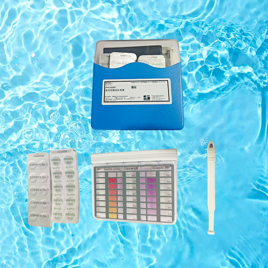 Swimming pool water Test kits, water quality Test kits, including water quality testing reagents, made in Germany, easy to operate, accurate testing! Swimming pools, water parks, hot spring pools, hot spring pools, etc. can all be used