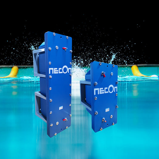 Electrode-C40009, Applicable equipment model NEC-4000/5010, copper silver ion disinfection equipment for swimming pools to replace electrodes