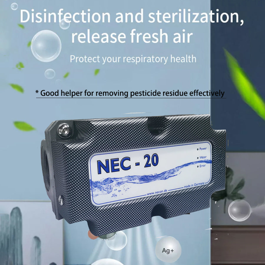 Kitchen sterilization water treatment equipment, Copper and Silver Ion disinfection System, Made in Germany, 100% chemical free、Fast disinfection、Long time bacteriostasis、No wastewater、Deodorization, Suitable for family use