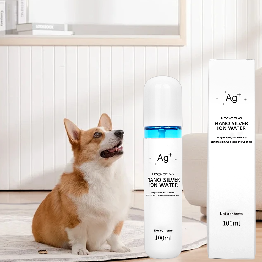 1 pc pet deodorant spray, Copper silver ion deodorant spray Root deodorizing, long-lasting antibacterial, 100% chemical free, non-toxic to lick, harmless to inhalation