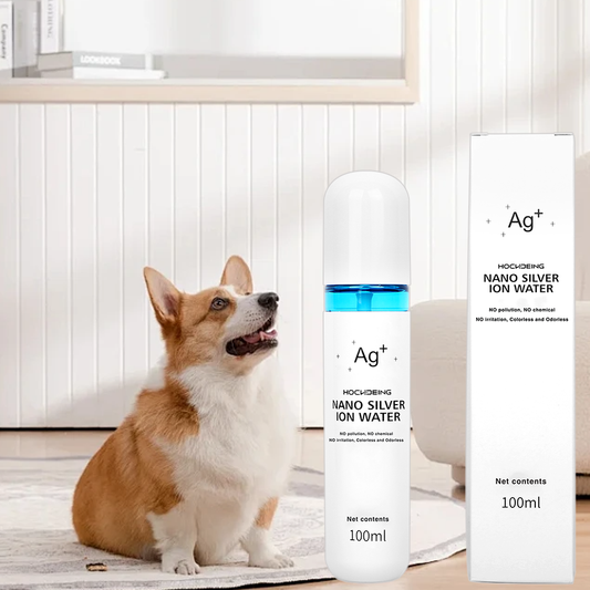 1 pc pet deodorant spray, Copper silver ion deodorant spray Root deodorizing, long-lasting antibacterial, 100% chemical free, non-toxic to lick, harmless to inhalation