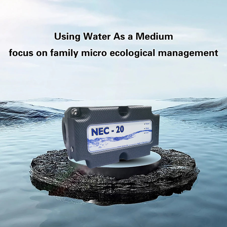 NECON Copper and Silver Ion disinfection equipment, NEC-20, Made in Germany, 100% chemical free, purifies water sources, disinfects and removes bacteria, eliminates odors, can be used for household items, pet products, shoe cabinets, bathrooms, etc