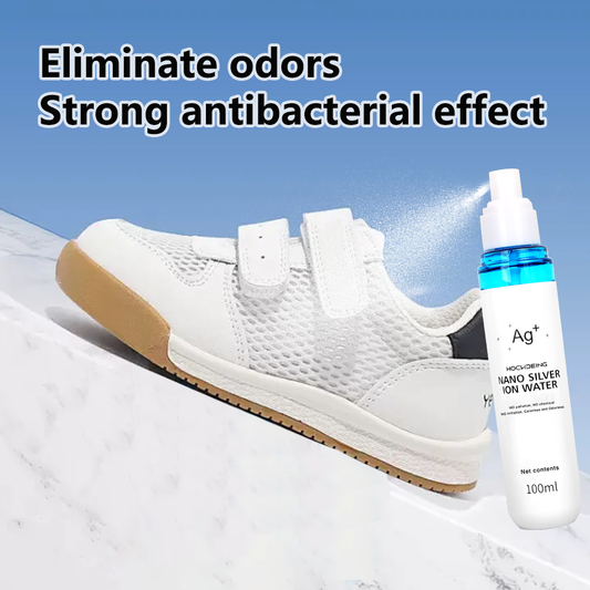 2 pcs,Shoe deodorant spray, copper silver ion deodorant for shoes and socks, sports shoes, leather shoes, shoe cabinet, bacteriostasis, odor removal, bacteria breeding cut from the source