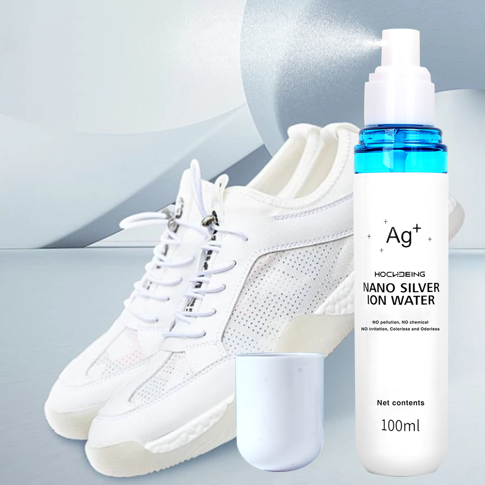 2 pcs,Shoe deodorant spray, copper silver ion deodorant for shoes and socks, sports shoes, leather shoes, shoe cabinet, bacteriostasis, odor removal, bacteria breeding cut from the source