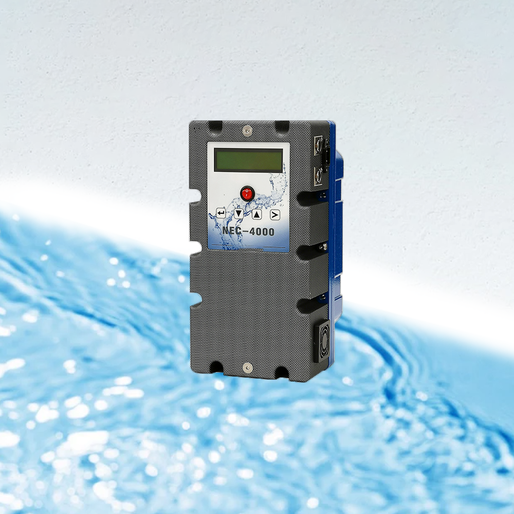 NEC-4000.9 Copper and Silver Ion disinfection System,Suitable for swimming pools with a size of 60-120 cubic meters, made in Germany, with water quality disinfection, sterilization, algae inhibition, and odor removal, 100% chemical free