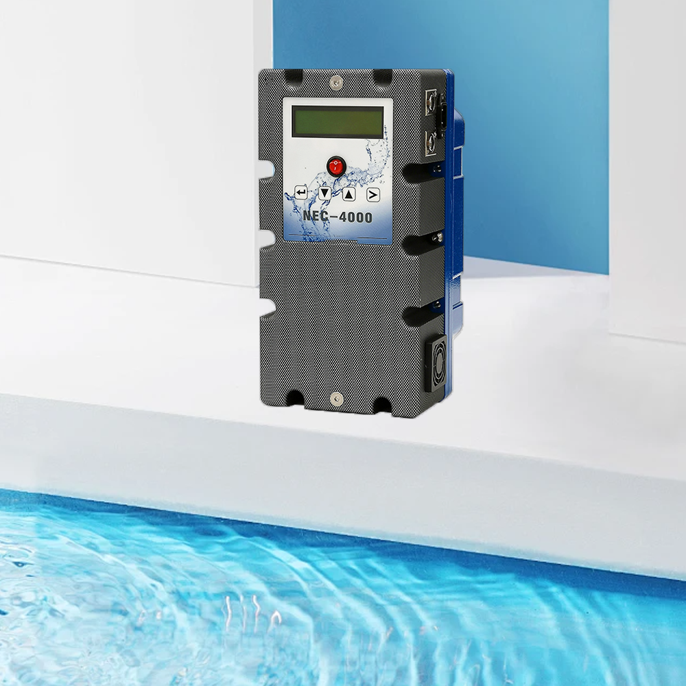 NEC-4000.9 Copper and Silver Ion disinfection System,Suitable for swimming pools with a size of 60-120 cubic meters, made in Germany, with water quality disinfection, sterilization, algae inhibition, and odor removal, 100% chemical free