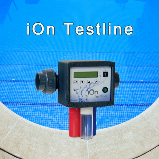 IOn Testline swimming pool dedicated online water quality testing equipment, swimming pool water quality monitoring device, copper silver ion detector, swimming pool equipment