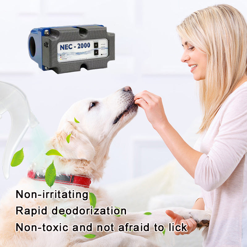 NECON Copper and Silver Ion disinfection System, Used for sterilization and antibacterial purposes in pet related products, 100% chemical free, fast disinfection, long-term antibacterial, odor removal, no wastewater generation, safe and non-toxic