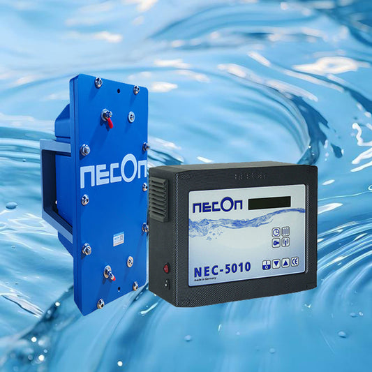 NECON Copper and Silver Ion Disinfection System, NEC-5010.1, suitable for swimming pools of 40-60 cubic meters, made in Germany, 100% chemical free、Fast disinfection、Long time bacteriostasis、No wastewater、Deodorization