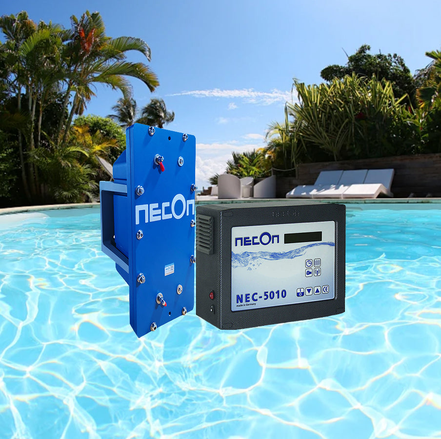 Electrode-C40005, Applicable equipment model NEC-4000, copper silver ion disinfection equipment for swimming pools to replace electrodes