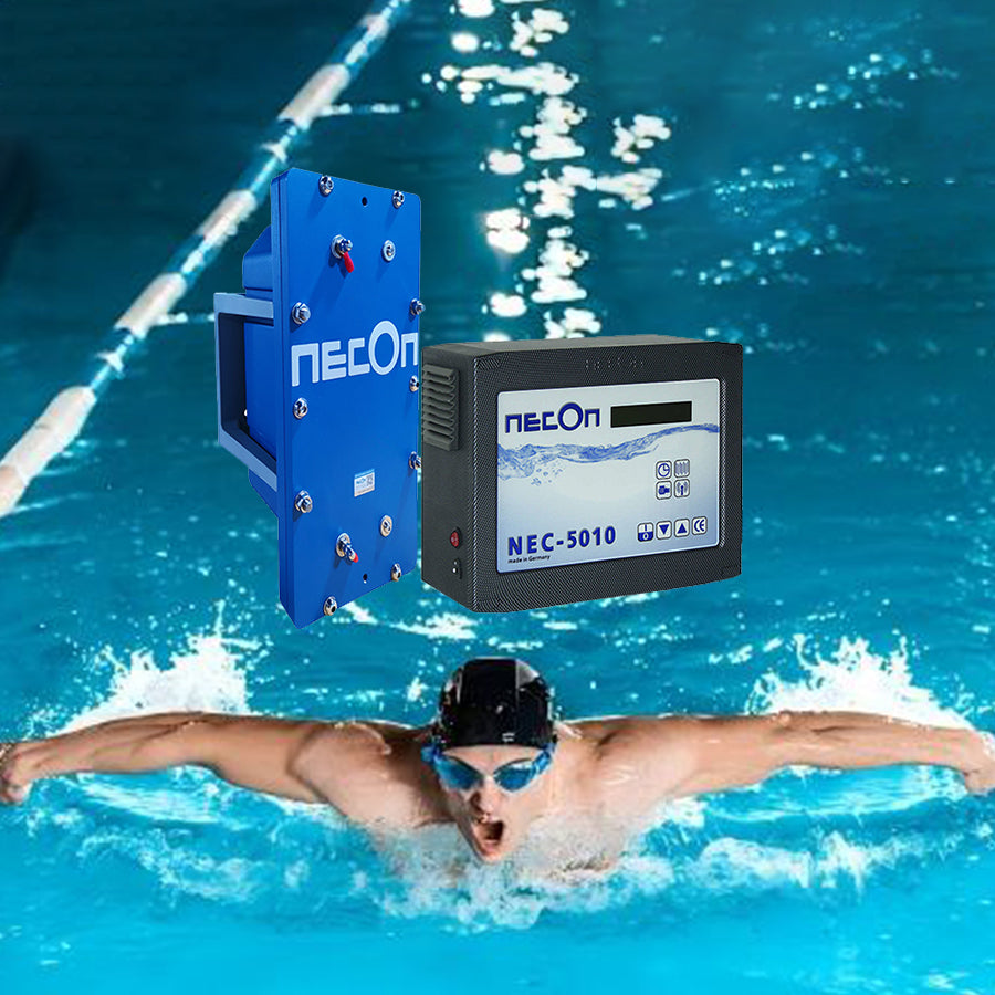NECON Copper and Silver Ion Disinfection System, NEC-5010.1, suitable for swimming pools of 40-60 cubic meters, made in Germany, 100% chemical free、Fast disinfection、Long time bacteriostasis、No wastewater、Deodorization
