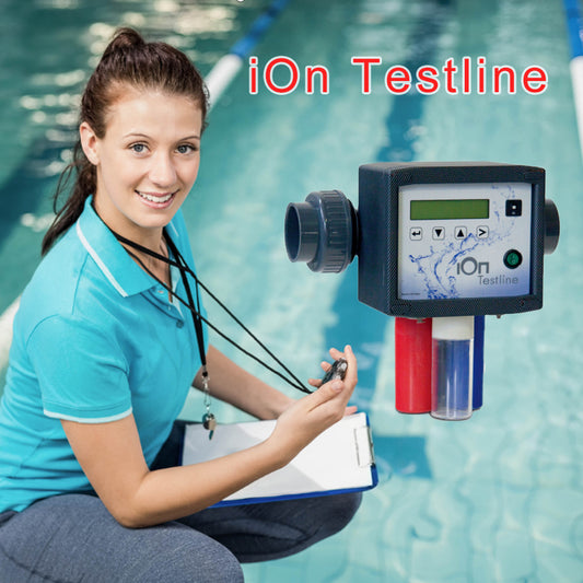 IOn Testline swimming pool dedicated online water quality testing equipment, swimming pool water quality monitoring device, copper silver ion detector, swimming pool equipment