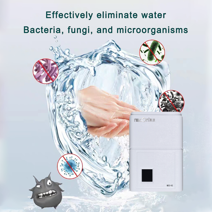 Household water treatment equipment, water purifier and disinfectant Physical water purification without chemical additives Pure upgrade, everything in the home can be used, safe and clean to protect the health of the whole family