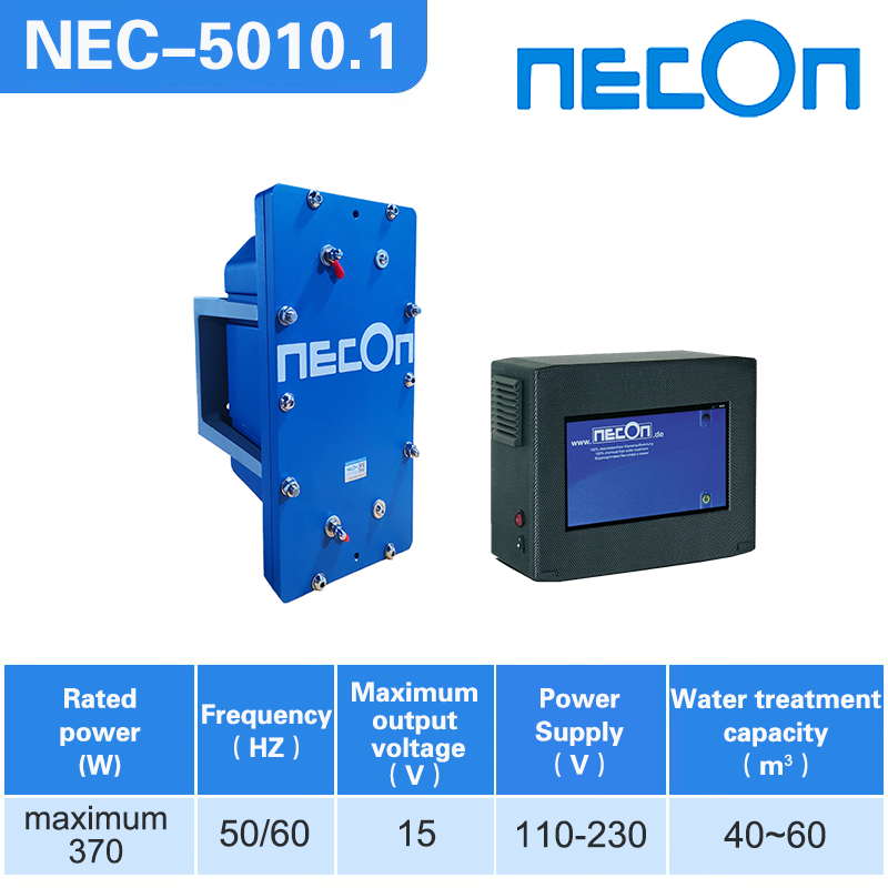 NEC-5070.4 Touch display,NECON Copper and Silver Ion disinfection System, Made in Germany, 100% chemical free、Fast disinfection、Long time bacteriostasis、No wastewater、Deodorization,suitable for swimming pools of 80-160 cubic meters