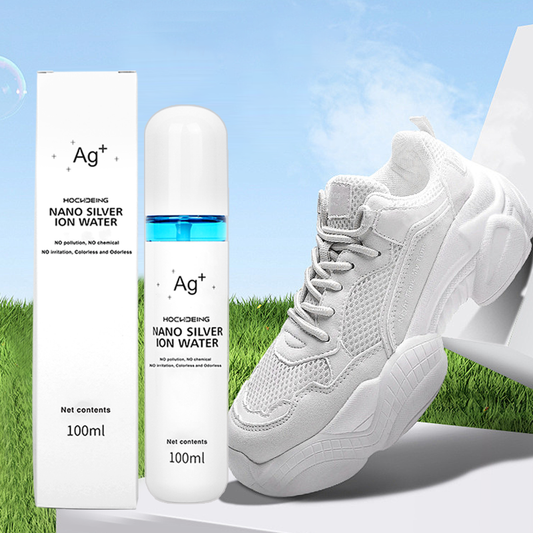 2 pcs,Shoe deodorant spray, copper silver ion deodorant for shoes and socks, sports shoes, leather shoes, shoe cabinet, bacteriostasis, odor removal, bacteria breeding cut from the source