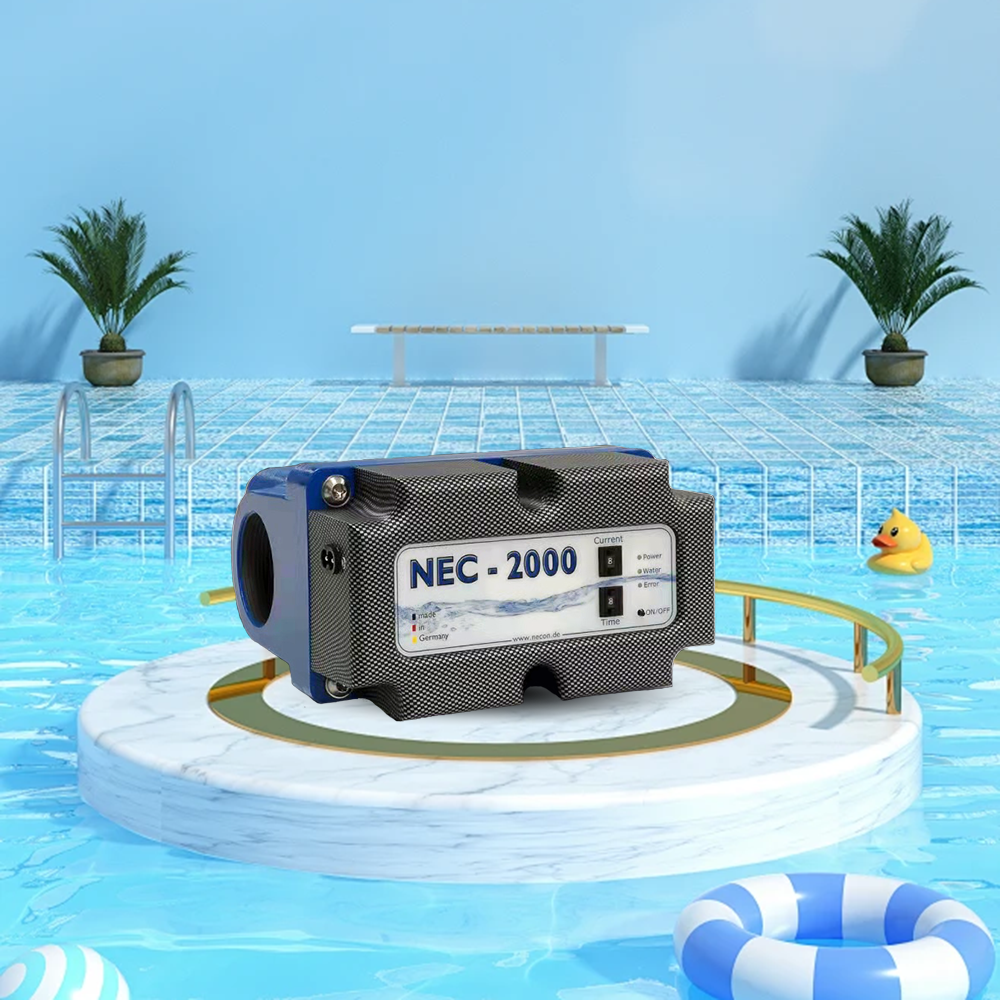 NEC-2000 NECON Copper and Silver Ion disinfection System， Suitable for swimming pools of 20-40 cubic meters, made in Germany, 100% chemical free、Fast disinfection、Long time bacteriostasis、No wastewater、Deodorization